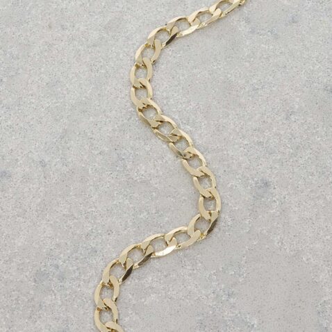 9ct Yellow Gold Curb Bracelet Heidi Kjeldsen Jewellery BL4127 still