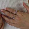 Jesper Morganite Rings Heidi Kjeldsen Jewellers R1815 R1724 Model2