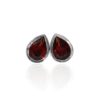 Garnet Pear Shaped Earrings Heidi Kjeldsen Jewellers ER4877 front