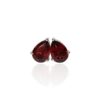 Garnet Pear Shaped Earrings Heidi Kjeldsen Jewellers ER4878 front
