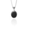 Naja Black Onyx Pendant Heidi Kjeldsen model P1534 front