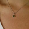 Nanna Peridot Pear Pendant Heidi Kjeldsen Jewellers P1747 model