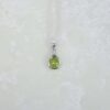 Nanna Peridot Pear Pendant Heidi Kjeldsen Jewellers P1747 still