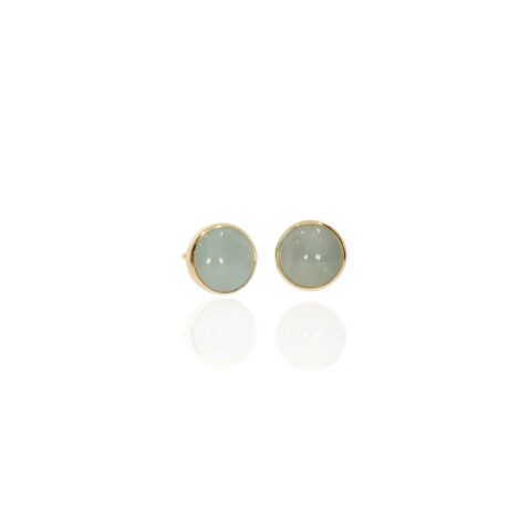 Aquamarine earrings By Heidi Kjeldsen jewellery ER4832 front