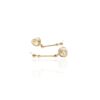 Margit Akoya Cultured Pearl 9ct Yellow Gold Drop Earrings Heidi Kjeldsen Jewellery ER1573 white1