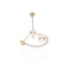 Margit Pearl Diamond Flower Hoop Earrings Heidi Kjeldsen Jewellery ER2631 white