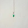 Emerald and White Topaz Pendant by Heidi kjeldsen Jewellery, Jette Collection P1584 still