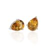 Dorit Citrine Drop Earrings By Heidi Kjeldsen jewellers ER4872 white