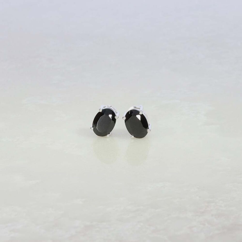 Grete Black Spinel Earrings Heidi Kjeldsen Jewellery ER4899 still