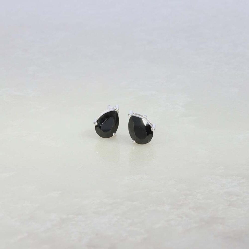Grete Black Spinel Earrings Heidi Kjeldsen Jewellery ER4900 still