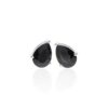 Grete Black Spinel Earrings Heidi Kjeldsen Jewellery ER4900 white1