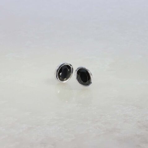 Grete Black Spinel Earrings Heidi Kjeldsen Jewellery ER4902 still