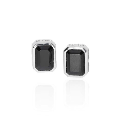 Grete Black Spinel Earrings Heidi Kjeldsen Jewellery ER4904 white1