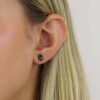 Grete Black Spinel Pear Shaped Earrings Heidi Kjeldsen Jewellers ER4900
