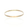 9ct Yellow Gold Bangle Heidi Kjeldsen Jewellery BL4096 white 1