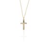 Eliza gold Cross Heidi Kjeldsen Jewellers P1309 hanging
