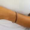 Garnet Tennis Bracelet Heidi Kjeldsen Jewellery BL4109 model1