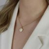 Margit Mother Of Pearl Diamond Pendant Heidi Kjeldsen Jewellery P1665 model