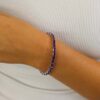 Viola Amethyst Tennis Bracelet Heidi Kjeldsen Jewellery BL4112 model