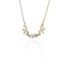 9ct Gold Kisses Necklace Heidi Kjeldsen Jewellery NL1341 hanging