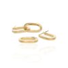 9ct Yellow Gold Detachable Hooped Earrings Heidi Kjeldsen Jewellery ER4918 side