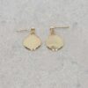 9ct Yellow Gold Drop Circle Earrings Heidi Kjeldsen Jewellery ER4917 still