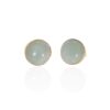 Elsa Green Moonstone Earstuds ER4965 Heidi Kjeldsen Jewellery white1