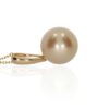 Golden South Sea Pearl Pendant Heidi Kjeldsen Jewellery P1636 side