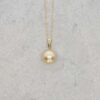 Golden South Sea Pearl Pendant Heidi Kjeldsen Jewellery P1636 still