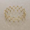 Diamond Yellow Gold Expandable Bracelet Heidi Kjeldsen Jewellery BL4136 still