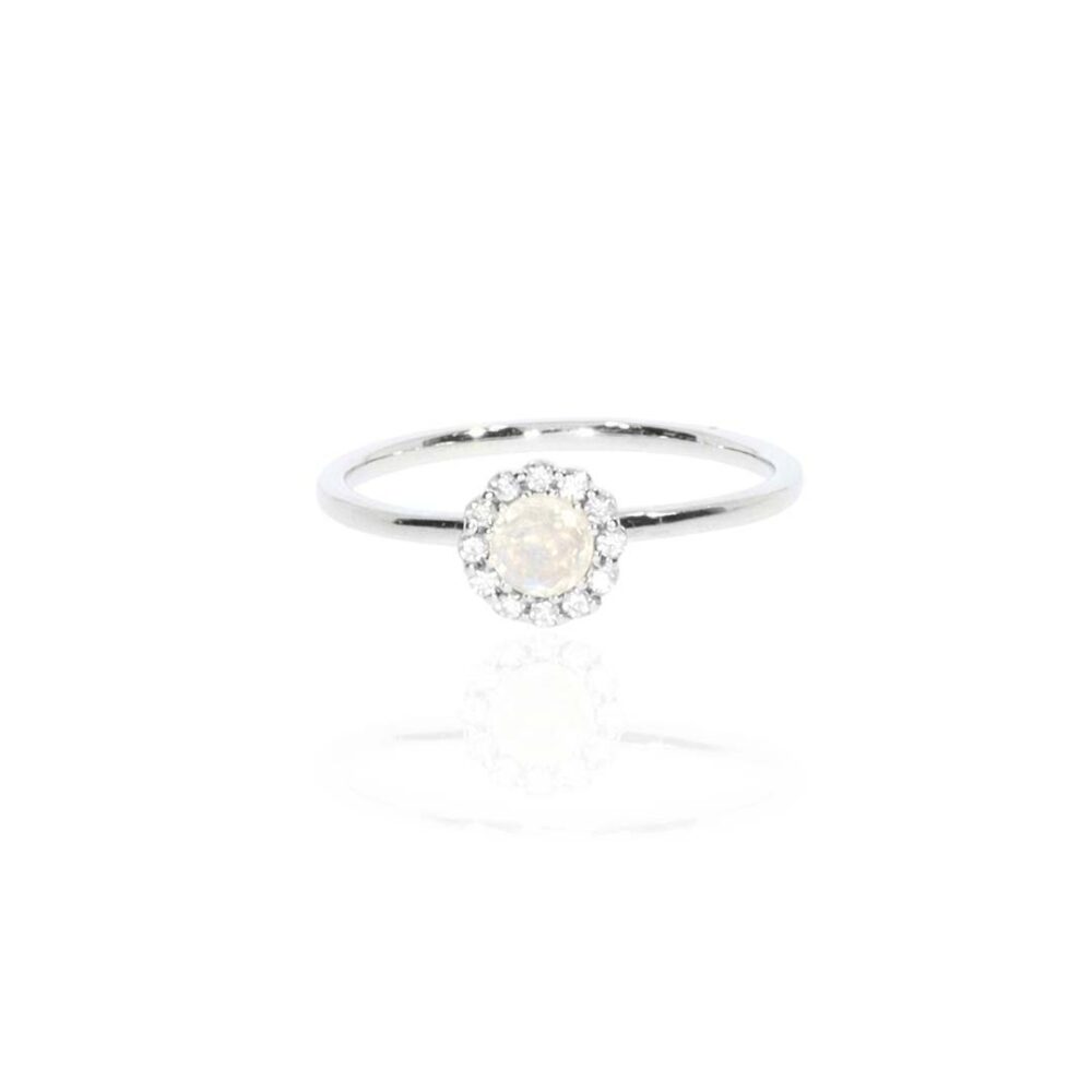 Elsa Moonstone Ring Heidi Kjeldsen jewellery R4949 white
