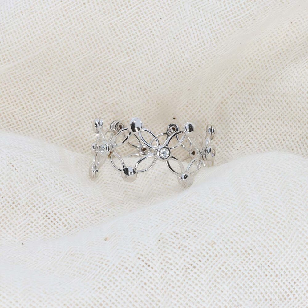 Expandable Diamond Ring Heidi Kjeldsen Jewellery R1886