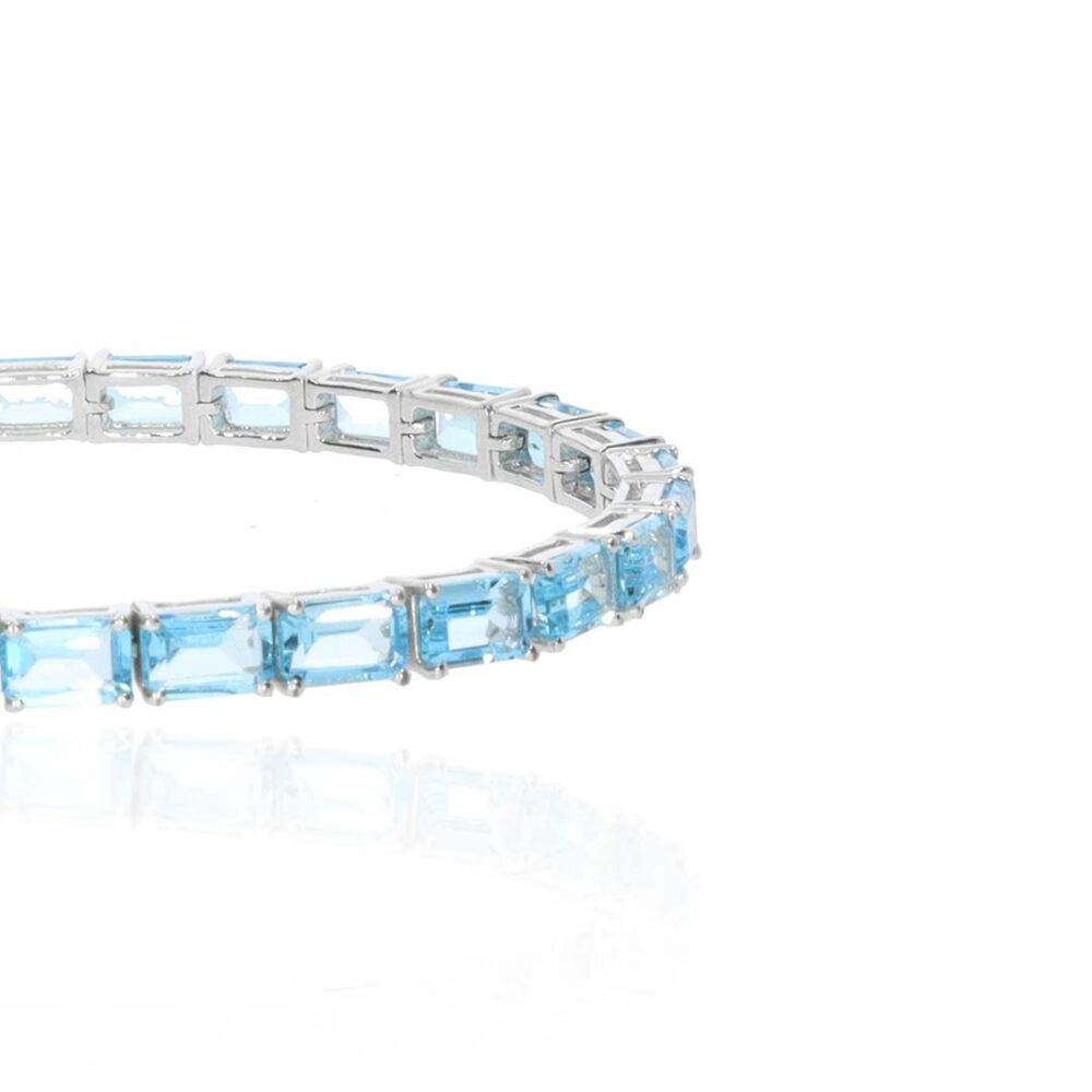 Freja Blue Topaz Bracelet Heidi Kjeldsen jewellers BL4114 white1