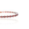 Garnet Tennis Bracelet Heidi Kjeldsen Jewellery BL4109 white1