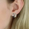 Helle Helios Silver Earrings Heidi Kjeldsen Jewellery ER4955 model 1