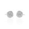 Lab Dia Cluster Earrings Heidi Kjeldsen Jewellery ER4937 white