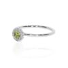 Nanna Peridot Cluster Ring Heidi Kjeldsen Jewellers R4940 white1