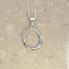 Silver Kiss Pendant Heidi Kjeldsen Jewellery P1639 still