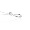 Silver Kiss Pendant Heidi Kjeldsen Jewellery P1639 white1