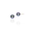 Black Cultured Pearl Earrings Heidi Kjeldsen Jewellery ER4990 white