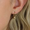 Eliza 9ct Yellow Gold Tear Drop Earrings Heidi Kjeldsen Jewellery ER4994 Model