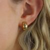 Eliza Gold Hooped Earrings Heidi Kjeldsen Jewellery ER4927 model