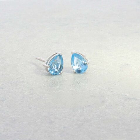 Freja Blue Topaz Earrings By Heidi Kjeldsen Jewellers ER4882 still