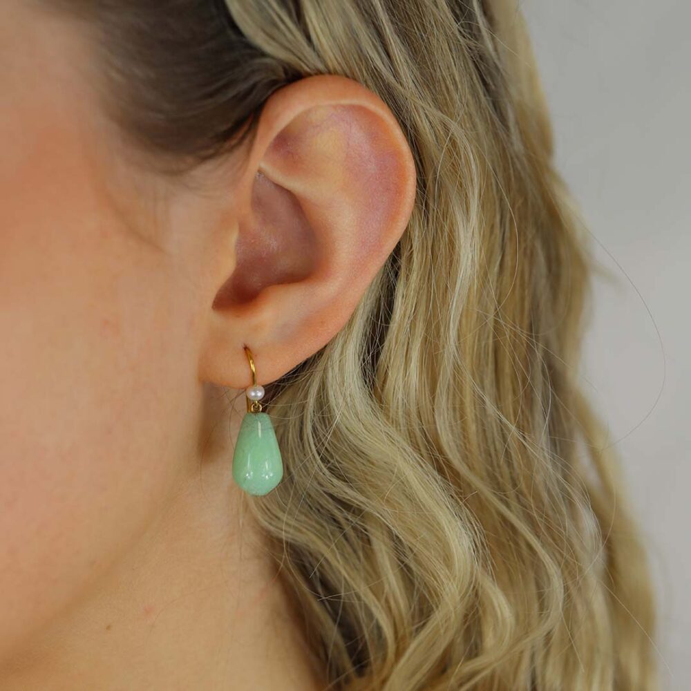 Naja Jade Pearl Drop Earrings Heidi Kjeldsen Jewellery ER4950 still