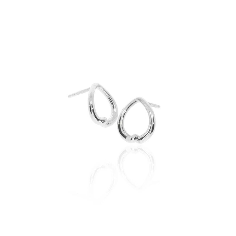 Silver Kiss Earrings Heidi Kjeldsen Jewellery ER4991 white1