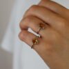 Dorit Citrine Silver Ring Heidi Kjeldsen Jewellers R1860