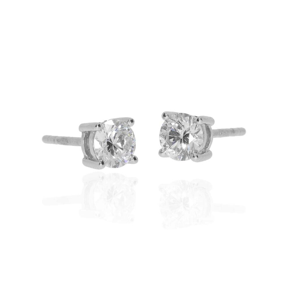Karina Laboratory Grown Diamond 1.00cts Earstuds Heidi Kjeldsen Jewellers ER4850 white