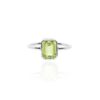 Nanna Peridot Silver Ring Heidi Kjeldsen Jewellers R1870 white