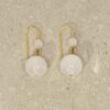 Rose Quartz Drop Earrings By Heidi Kjeldsen Jewellery ER4966 still