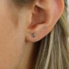 Sara Ceylon Sapphire Gold Earstuds Heidi Kjeldsen jewellers ER2360 (1)